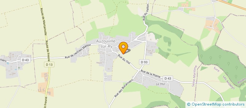 localisation de l'entreprise MONSIEUR TONY GIARDELLA  AUZOUVILLE-SUR-RY