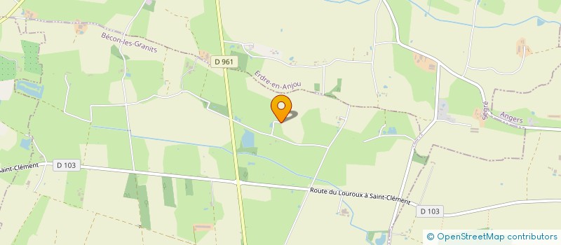 localisation de l'entreprise MONSIEUR TONY GIRARDEL  VAL D'ERDRE-AUXENCE