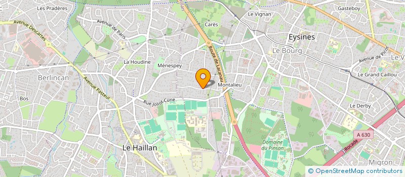 localisation de l'entreprise MONSIEUR TONY GONCALVES à EYSINES