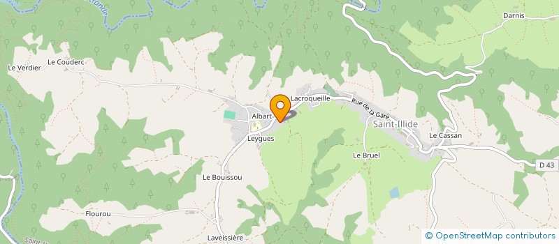 localisation de l'entreprise MONSIEUR TONY GONZALEZ à SAINT-ILLIDE