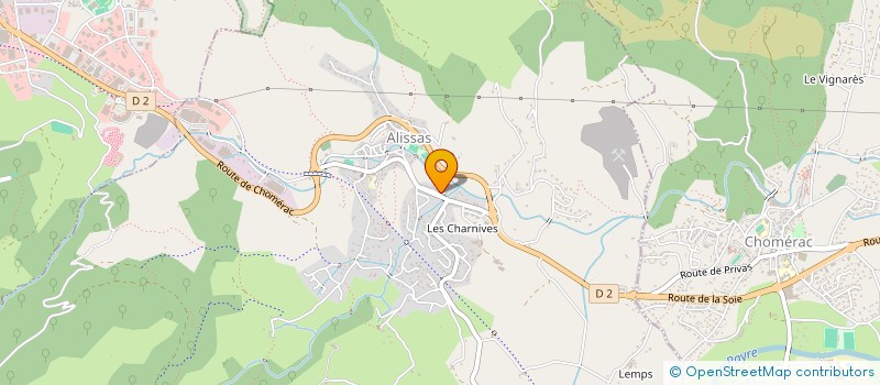 localisation de l'entreprise MONSIEUR TONY GOUJET  ALISSAS