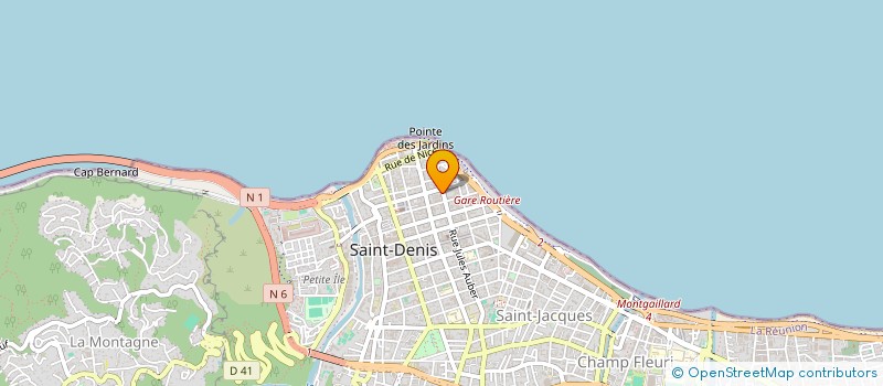 localisation de l'entreprise MONSIEUR TONY GRANGER à SAINT-DENIS