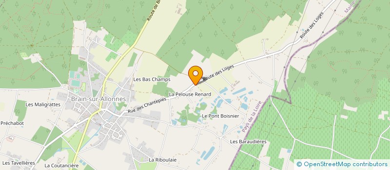 localisation de l'entreprise MONSIEUR TONY GROSBOIS à ALLONNES