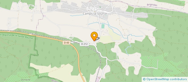 localisation de l'entreprise MONSIEUR TONY GUIDUCCI à CAMPS-LA-SOURCE