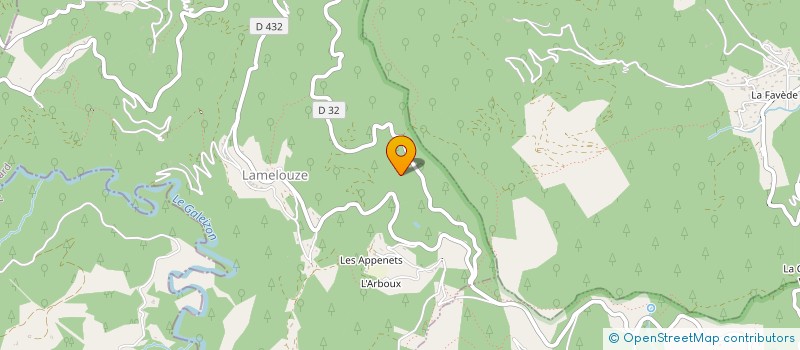 localisation de l'entreprise MONSIEUR TONY GUILLOT  LES SALLES DU GARDON