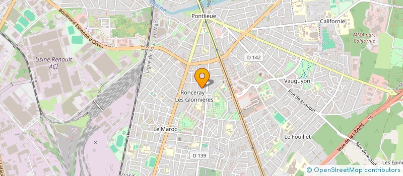 localisation de l'entreprise MONSIEUR TONY GUIMIER à LE MANS