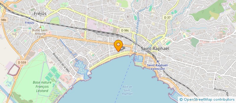 localisation de l'entreprise MONSIEUR TONY GUSTAVE FACCA à FREJUS