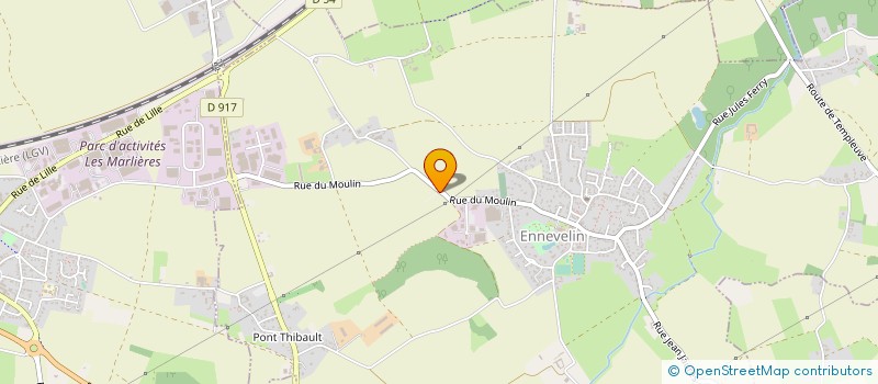 localisation de l'entreprise MONSIEUR TONY HADOUX à HULLUCH