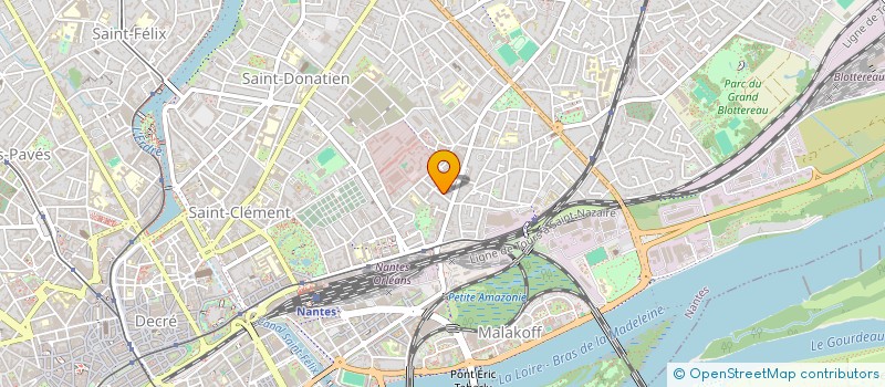 localisation de l'entreprise MONSIEUR TONY HALLEREAU à NANTES