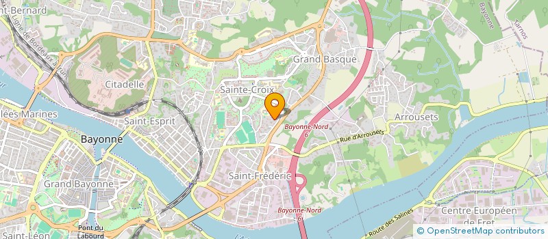 localisation de l'entreprise MONSIEUR TONY HERNANDEZ à BAYONNE