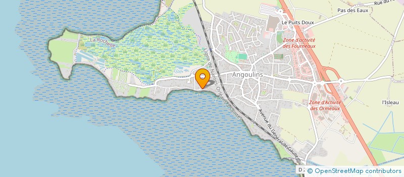 localisation de l'entreprise MONSIEUR TONY HERVY  ANGOULINS