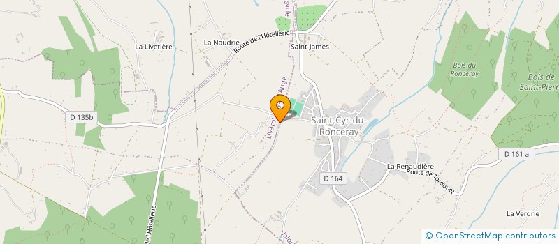 localisation de l'entreprise MONSIEUR TONY HOULLIER  SAINT-PIERRE-EN-AUGE