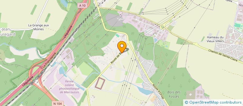 localisation de l'entreprise MONSIEUR TONY HUG  MARCOUSSIS