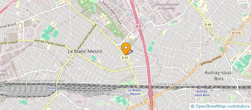 localisation de l'entreprise MONSIEUR TONY INACIO  AULNAY-SOUS-BOIS
