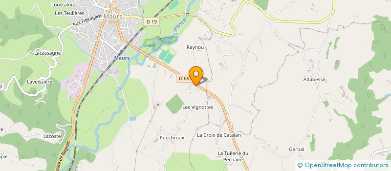 localisation de l'entreprise MONSIEUR TONY INGHILLERI à MAURS
