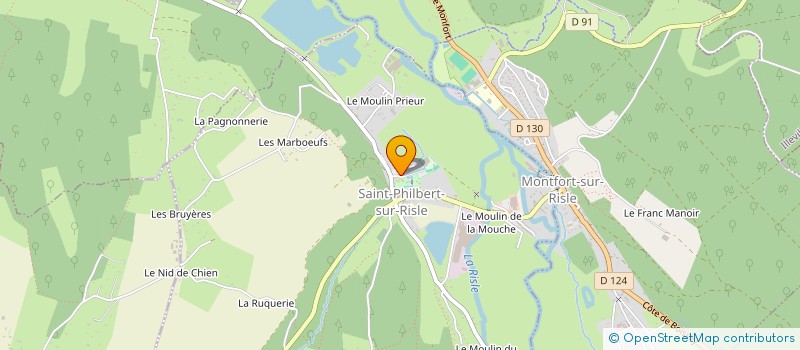 localisation de l'entreprise MONSIEUR TONY JACQUES  THENOUVILLE