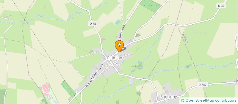 localisation de l'entreprise MONSIEUR TONY JACQUET  PLOMION