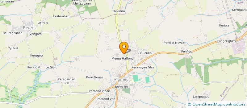 localisation de l'entreprise MONSIEUR TONY JEGOU  PLOMEUR