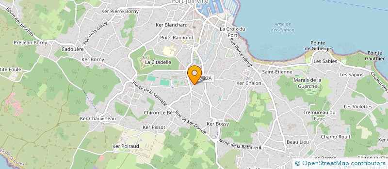 localisation de l'entreprise MONSIEUR TONY JOLIVET  L'ILE-D'YEU