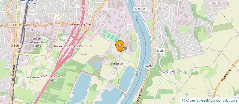 localisation de l'entreprise MONSIEUR TONY JOYE  VILLEFRANCHE-SUR-SAONE