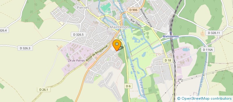 localisation de l'entreprise MONSIEUR TONY KARRANSING à MAINTENON