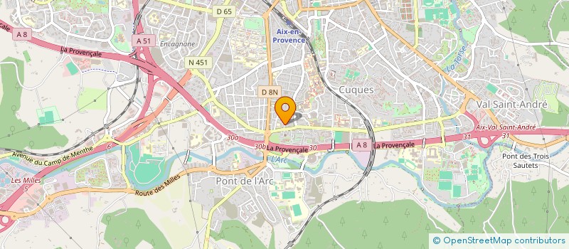 localisation de l'entreprise MONSIEUR TONY KAZIEMIEROWIEZ à AIX-EN-PROVENCE