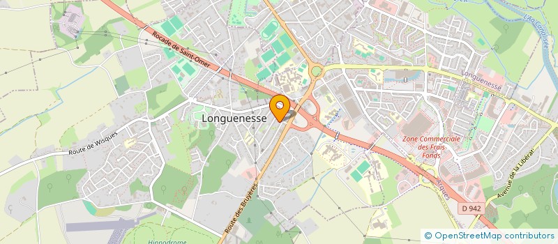 localisation de l'entreprise MONSIEUR TONY KIEKEN  LONGUENESSE