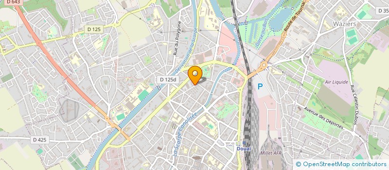 localisation de l'entreprise MONSIEUR TONY LA MONICA  DOUAI