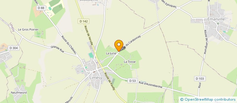 localisation de l'entreprise MONSIEUR TONY LACHELIER à LIMESY