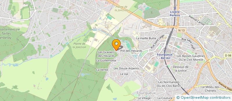 localisation de l'entreprise MONSIEUR TONY LACOMBLED  SAINT-GERMAIN-EN-LAYE