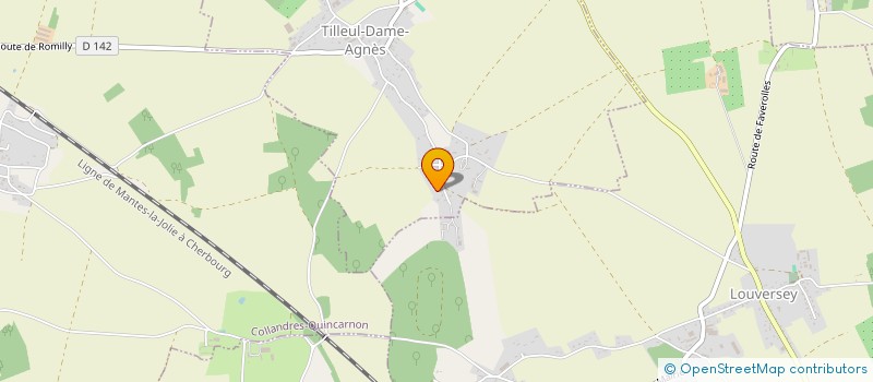 localisation de l'entreprise MONSIEUR TONY LACYK  TILLEUL-DAME-AGNES