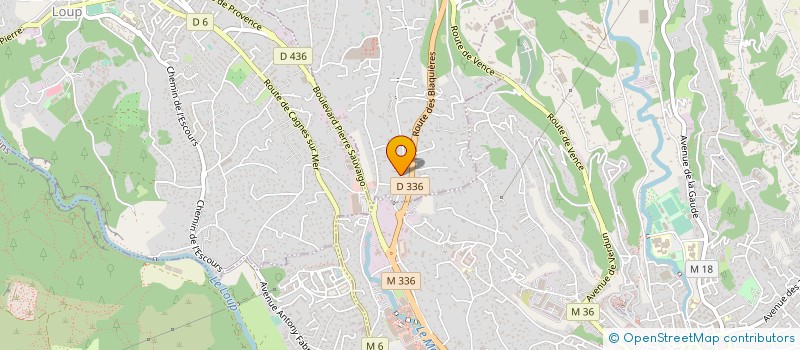 localisation de l'entreprise MONSIEUR TONY LAFLEUR à SAINT-PAUL-DE-VENCE