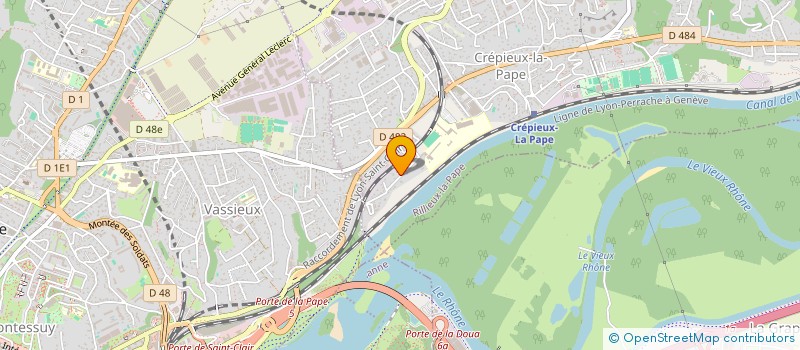 localisation de l'entreprise MONSIEUR TONY LAFORET  VILLEURBANNE