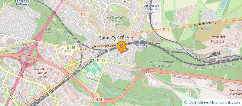 localisation de l'entreprise MONSIEUR TONY LAHMAR à SAINT-CYR-L'ECOLE