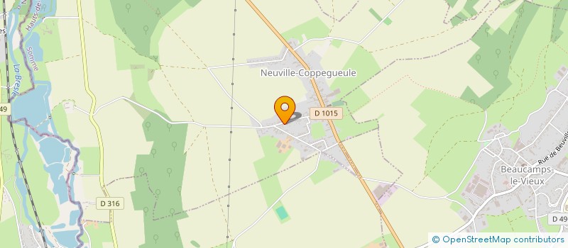 localisation de l'entreprise MONSIEUR TONY LALLOT  NEUVILLE-COPPEGUEULE