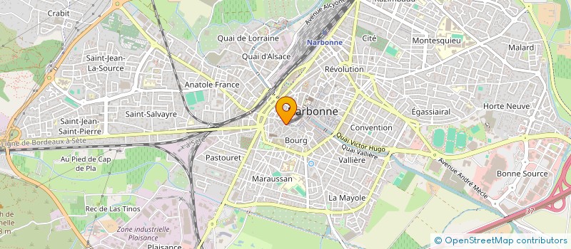 localisation de l'entreprise MONSIEUR TONY LAMBERT à NARBONNE