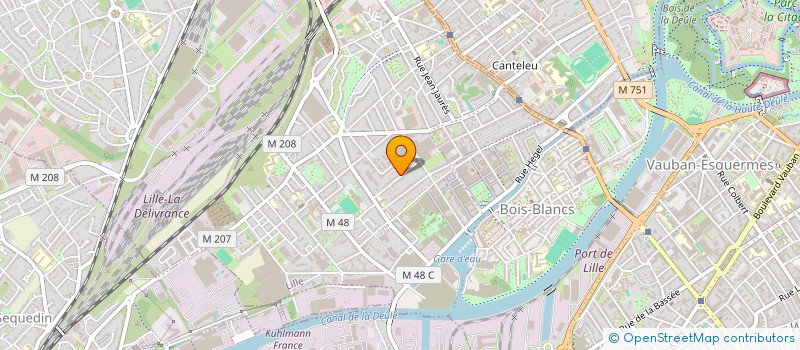 localisation de l'entreprise MONSIEUR TONY LAMOTTE  LILLE