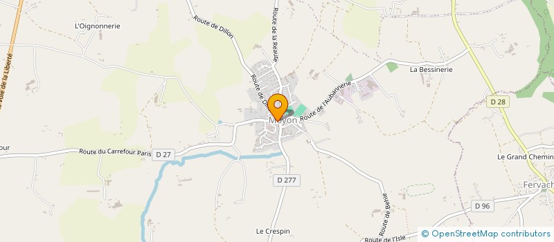 localisation de l'entreprise MONSIEUR TONY LANGLOIS  MOYON VILLAGES