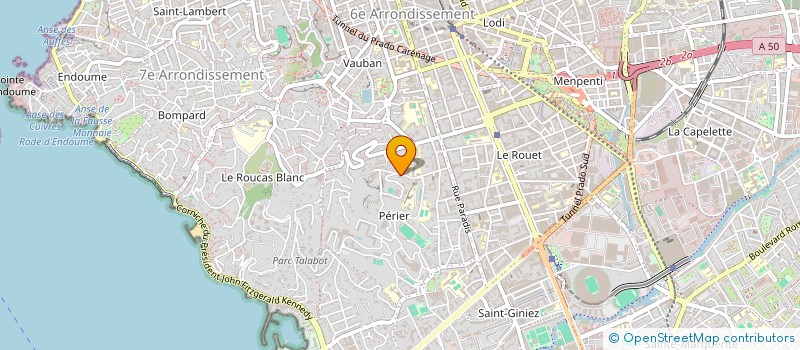 localisation de l'entreprise MONSIEUR TONY LATORRE  MARSEILLE