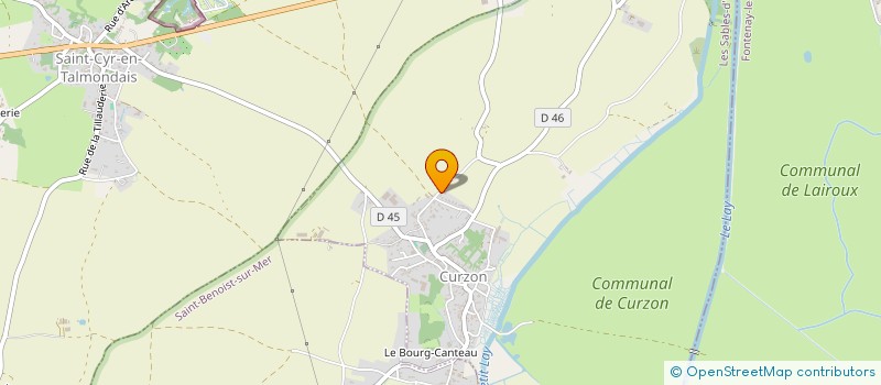 localisation de l'entreprise MONSIEUR TONY LAVERGNE  CURZON