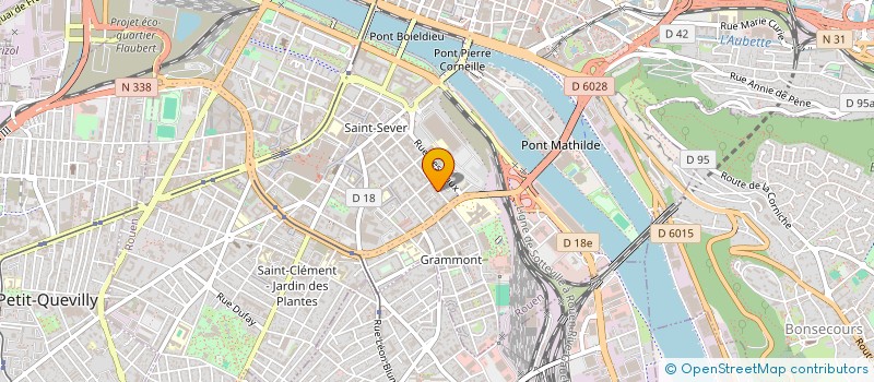 localisation de l'entreprise MONSIEUR TONY LE BRUN  ROUEN