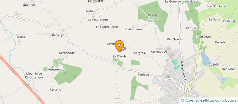 localisation de l'entreprise MONSIEUR TONY LE FRESNE  EVELLYS