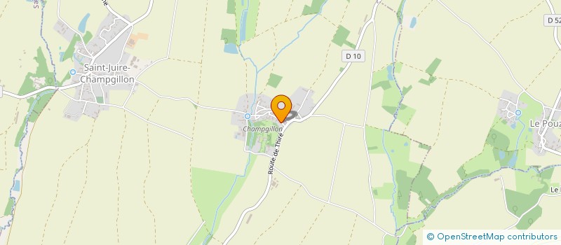 localisation de l'entreprise MONSIEUR TONY LE MOAL  SAINT-JUIRE-CHAMPGILLON