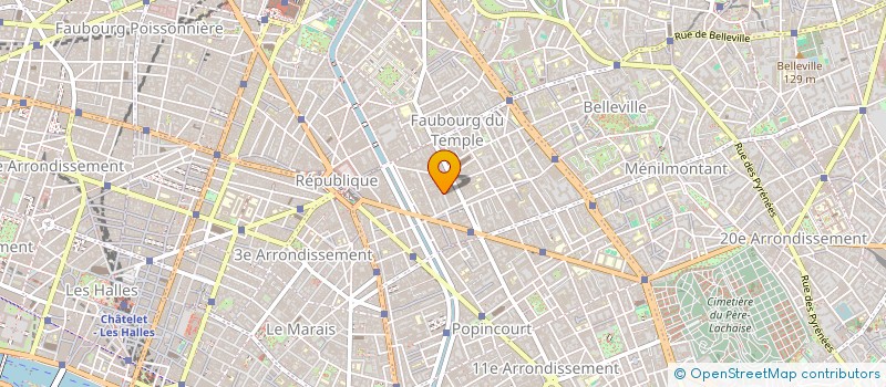 localisation de l'entreprise MONSIEUR TONY LEBAR  PARIS