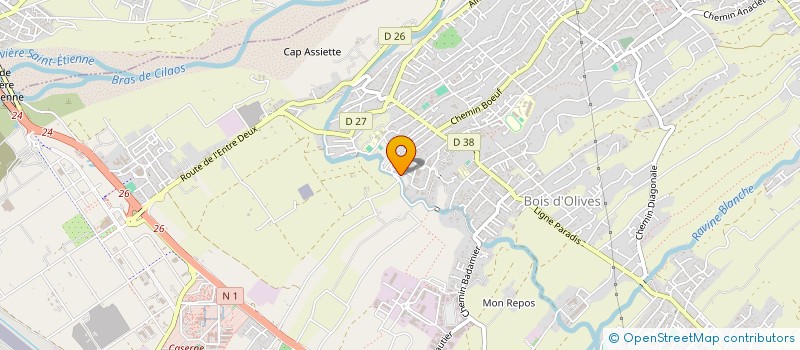 localisation de l'entreprise MONSIEUR TONY LEBON  SAINT-PIERRE