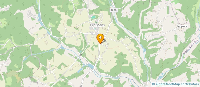 localisation de l'entreprise MONSIEUR TONY LECOCQ  MARCILLAC-SAINT-QUENTIN