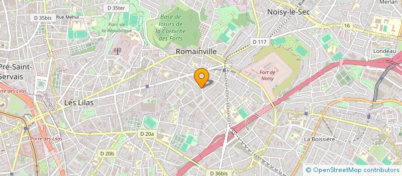 localisation de l'entreprise MONSIEUR TONY LECORNE à ROMAINVILLE