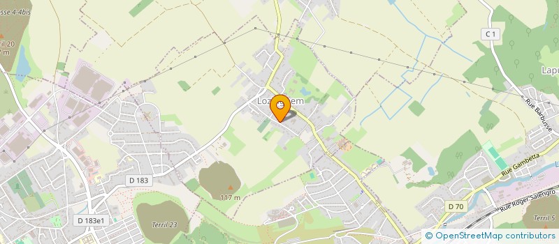 localisation de l'entreprise MONSIEUR TONY LEFEBVRE  LOZINGHEM