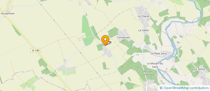 localisation de l'entreprise MONSIEUR TONY LEMUET  MESNILS-SUR-ITON