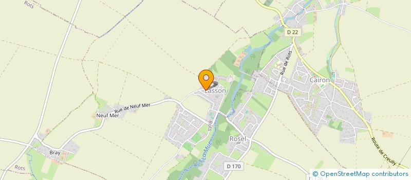 localisation de l'entreprise MONSIEUR TONY LETEMPLIER  THUE ET MUE